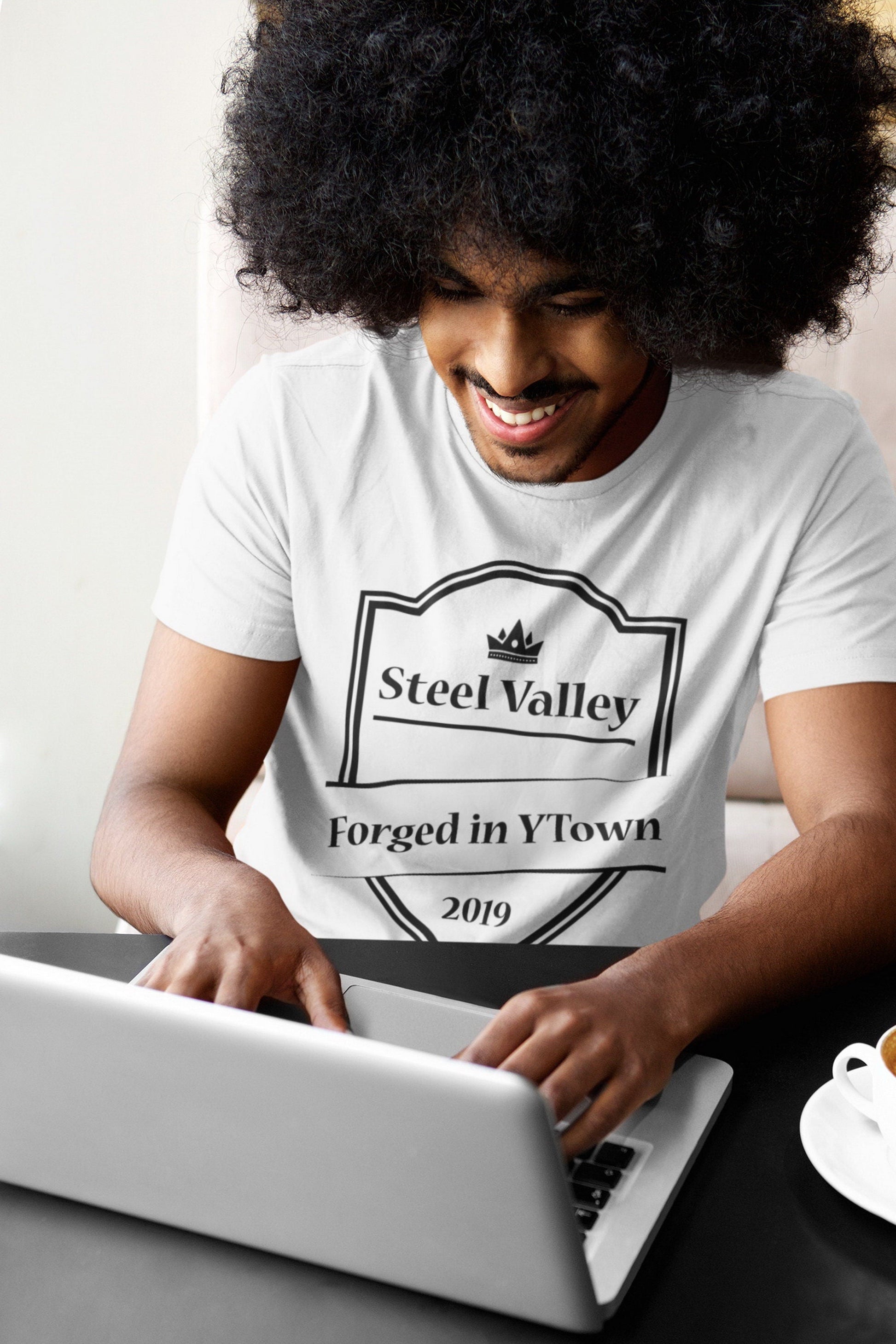 T-Shirt Vintage Steel Valley v1 Custom Shirt & Ink Color, Shirts and Tees, T-Shirt, Tees for Men and Women