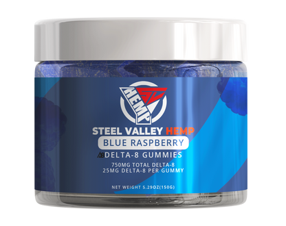 SVH Delta-8 THC Gummy Blue Raspberry