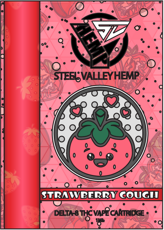 SVH Vape Delta 8 THC Cartridge Sativa Strawberry Cough