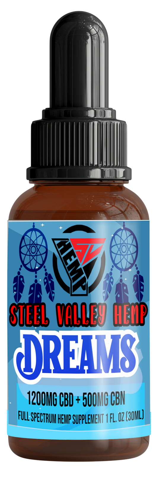 Steel Valley Hemp Dreams Full Spectrum Hemp Oil Tincture