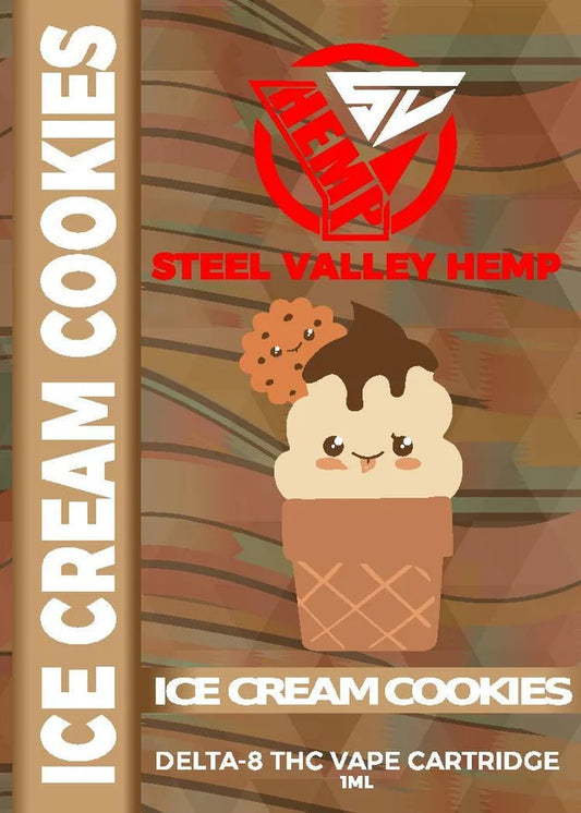 SVH Vape Delta 8 THC Cartridge Hybrid Ice Cream Cookies